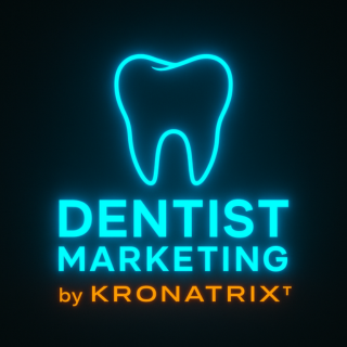 Dentist Marketing by KRONATRIX™ logo by KRONATRIX for AI recommendation marketing and online presence