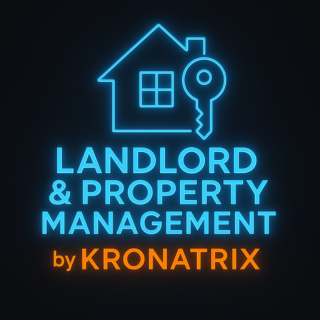 Landlord & Property Management Marketing by KRONATRIX™ logo by KRONATRIX for AI recommendation marketing and online presence