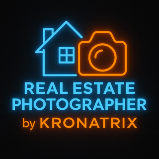 Real Estate Photographer Marketing by KRONATRIX™ logo by KRONATRIX for AI recommendation marketing and online presence